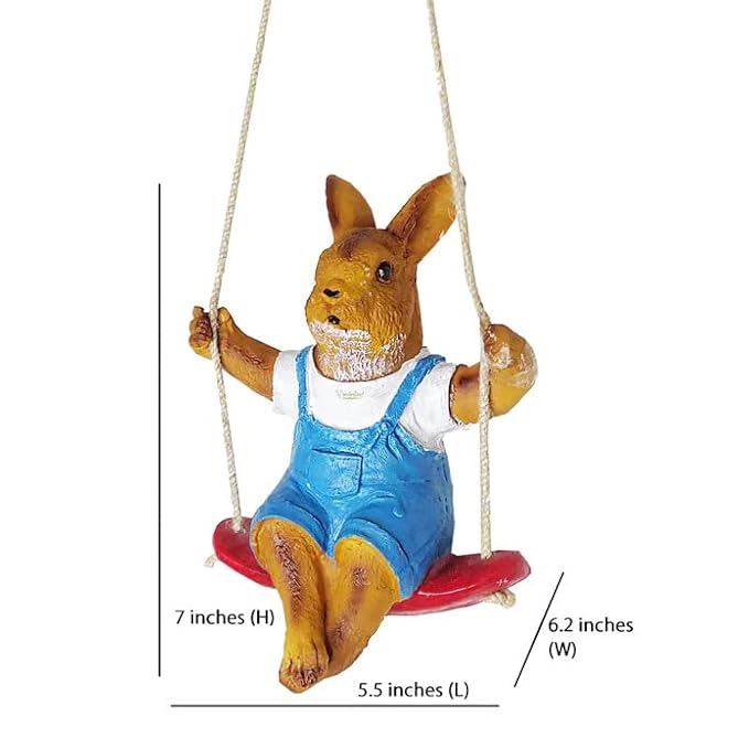 Rabbit on swing -    The Decorshed