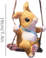 Hanging Cute Bunny for Garden Decor - The Decorshed