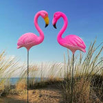 Flamingo Garden Stakes (Set of 2)