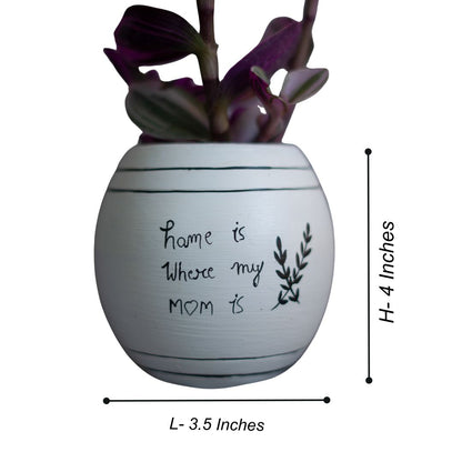 Terracotta pot for home decor