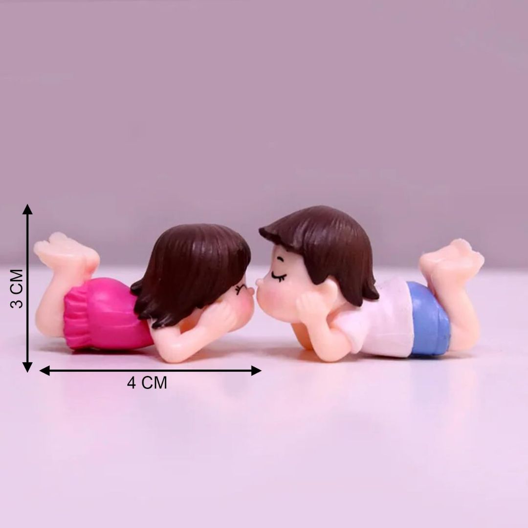 Miniature Baby Couple for Tray Decor
