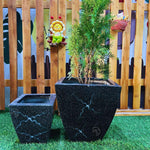 Fiber pots for plants - The Decorshed