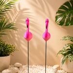 Flamingo Garden Stakes (Set of 2)