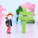 Miniature Sign Board for Tray Garden Decoration (Pack of 10)