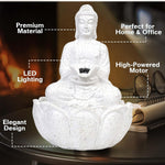 The Decorshed Buddha Fountain for Garden decoration, Big Size Buddha