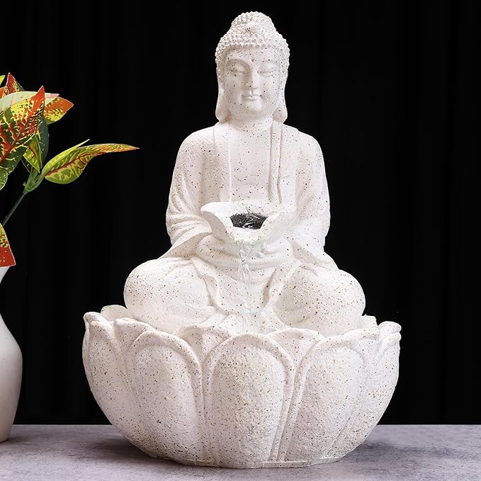 The Decorshed Buddha Fountain for Garden decoration, Big Size Buddha