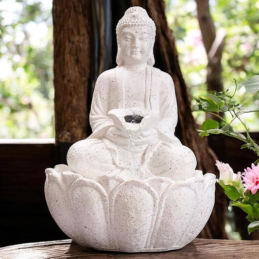 The Decorshed Buddha Fountain for Garden decoration, Big Size Buddha