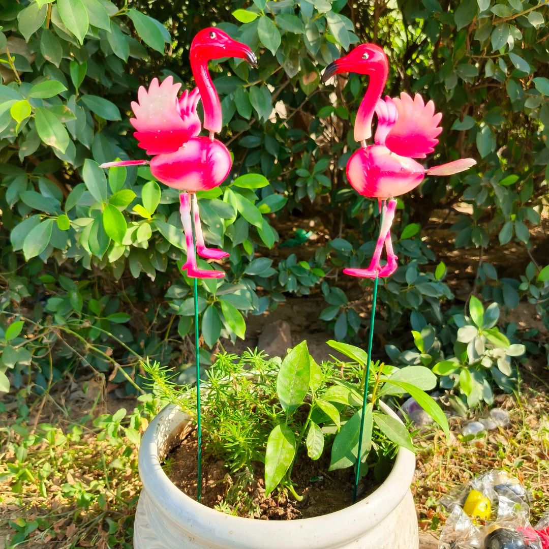 Flamingo Garden Stakes (pack of 2)