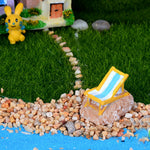 Beach Theme Miniature Chair for Tray Garden (Pack of 3)