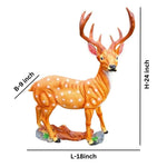 Big Deer with Horn For Garden Decor - The Decorshed