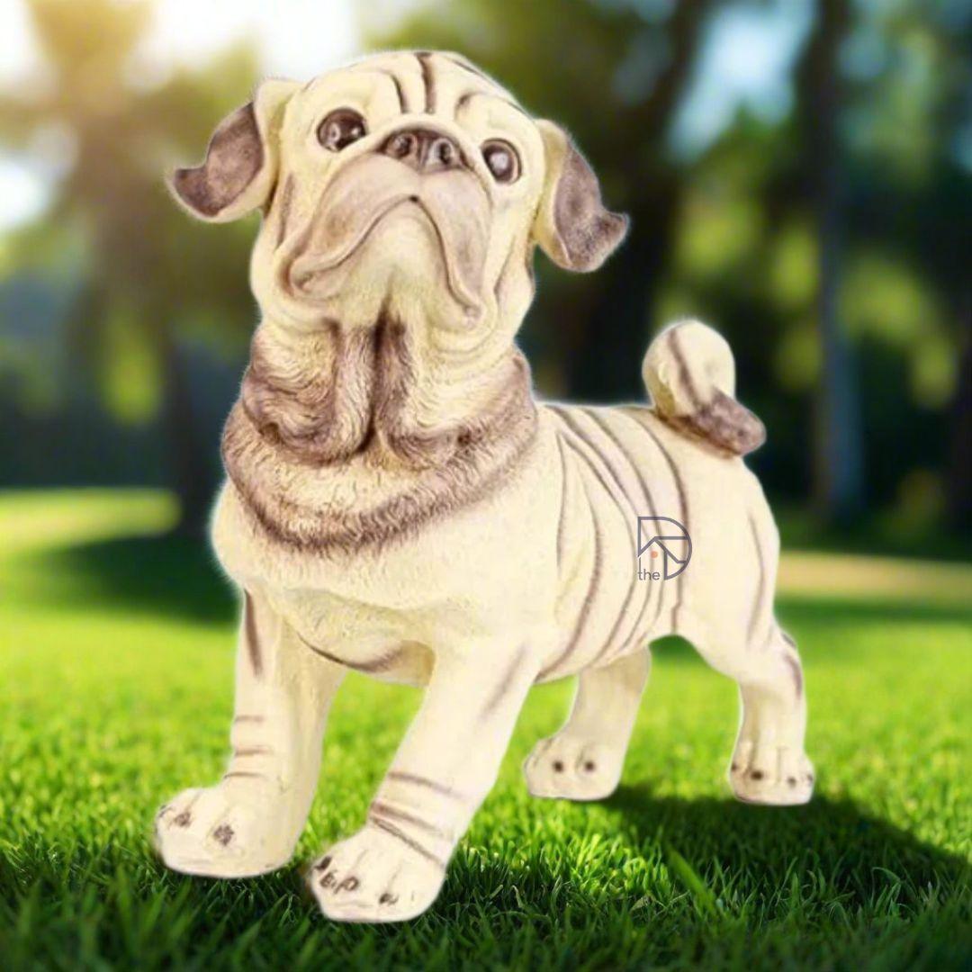 Bull Dog Family Statue - The Decorshed