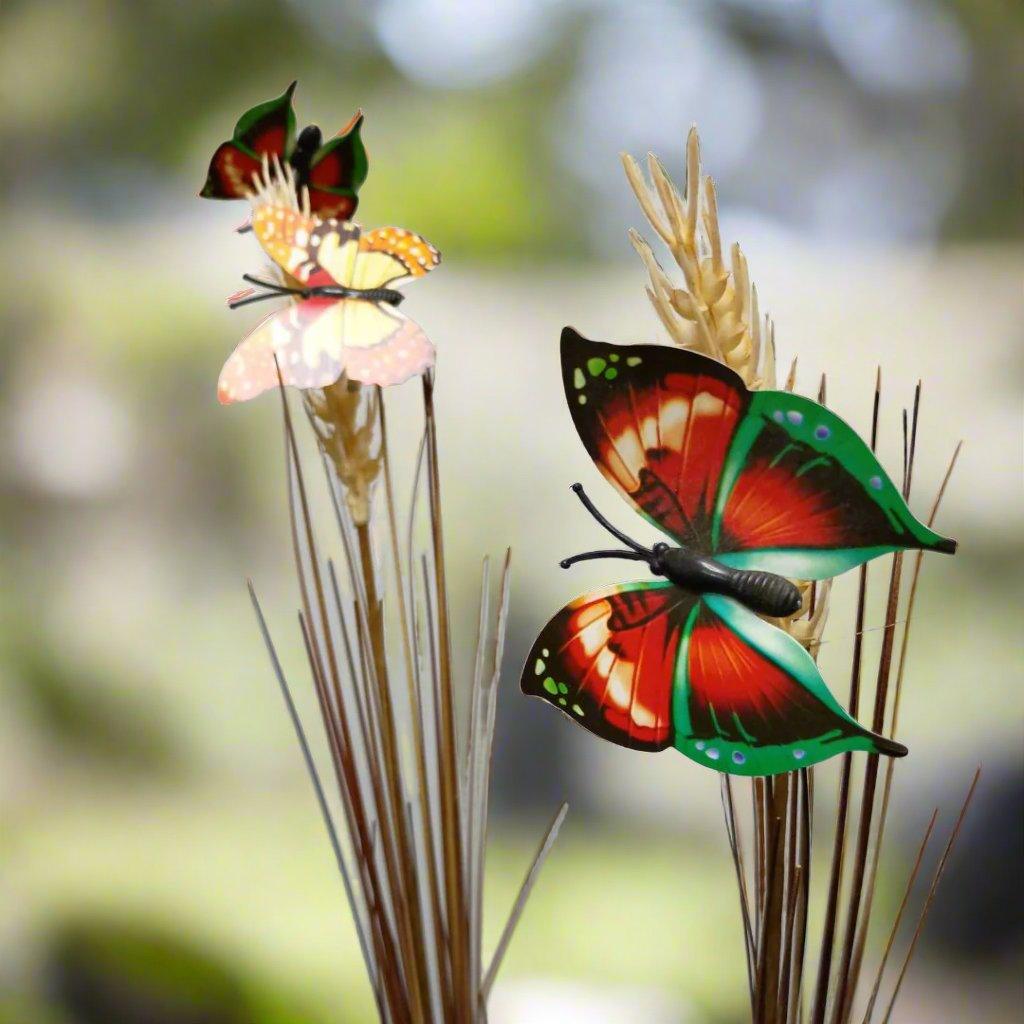 Butterfly Garden Stakes For Garden Decor (Pack of 2) - The Decorshed