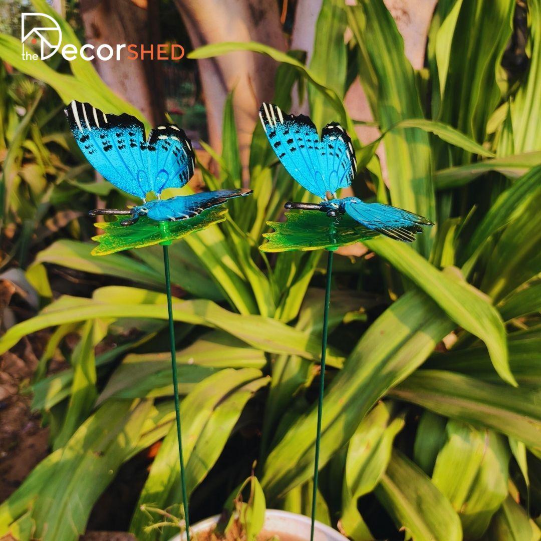 Butterfly Garden Stakes ( pack of 2) - The Decorshed