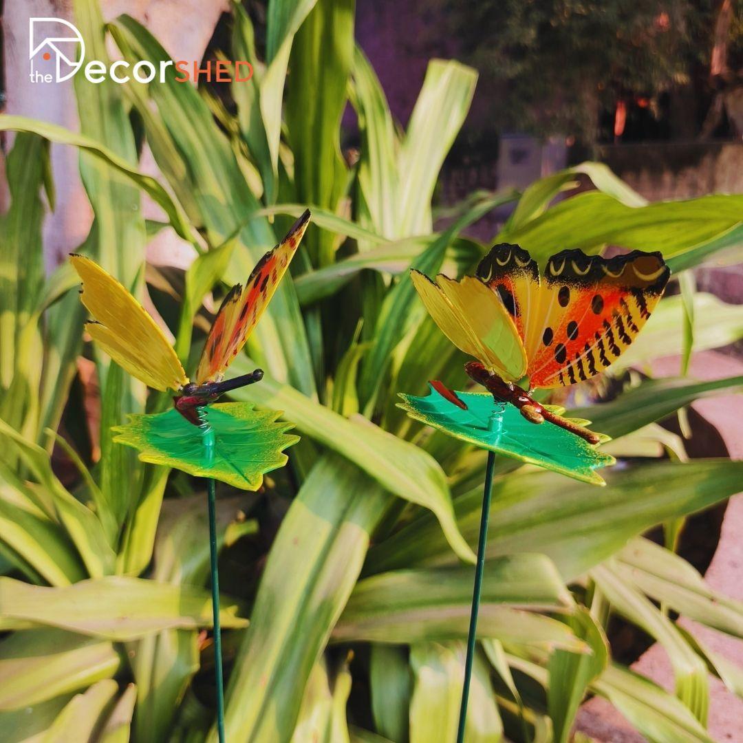 Butterfly Garden Stakes ( pack of 2) - The Decorshed