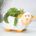Cow Sheep pot - The Decorshed