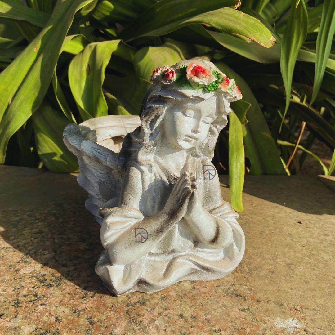 Cute Angel Pot For Graden Decor - The Decorshed