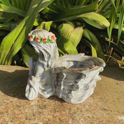 Cute Angel Pot For Graden Decor - The Decorshed