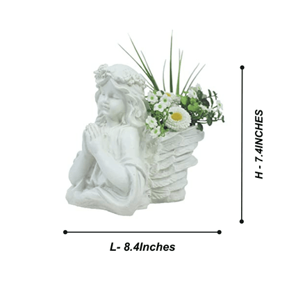 Cute Angel Pot For Graden Decor - The Decorshed