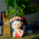 Cute Girl Planter/Pot - The Decorshed