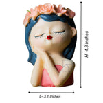 Cute Girl Planter/Pot - The Decorshed