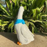 Duck with Scarf for Garden Decor - The Decorshed