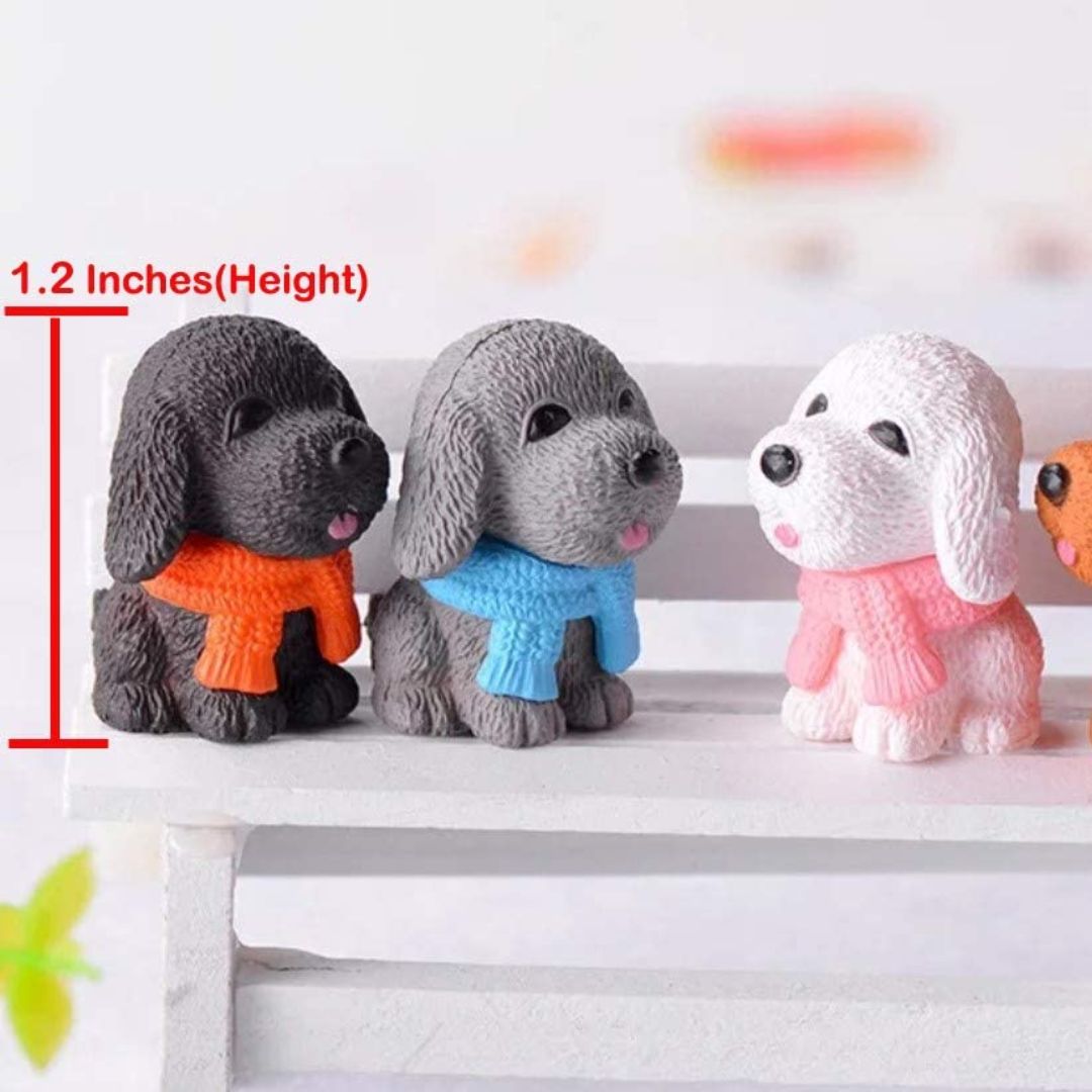 Miniature Dog set for Bonsai Tray Decor