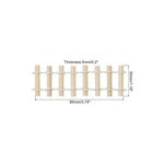 Miniature Round Fence for Tray Decor (Pack of 8)