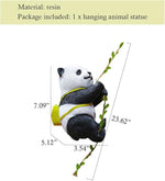 Hanging Climbing Panda - The Decorshed
