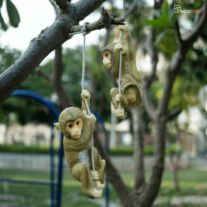 Hanging Monkey Figure -    The Decorshed 