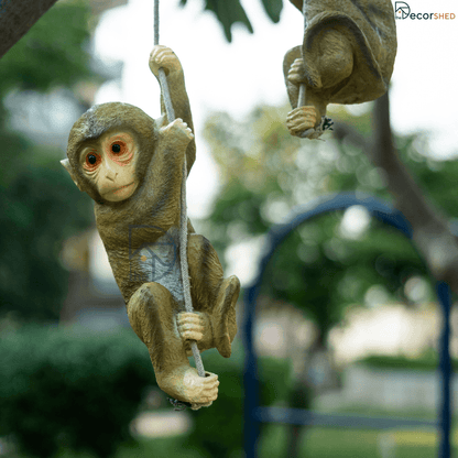 Hanging Monkey Figure -    The Decorshed 