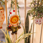 Hanging Sunflower Statue for Balcony Decoration - The Decorshed