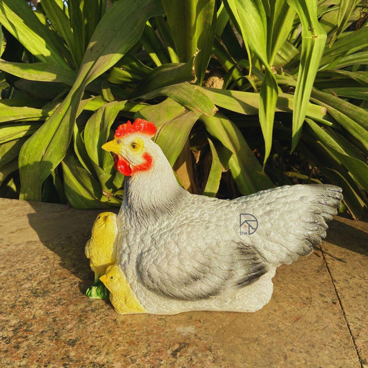 Hen with Chicks for Garden Decor - The Decorshed