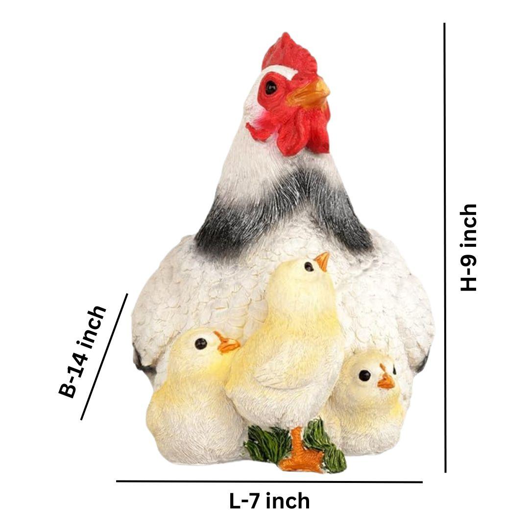 Hen with Chicks for Garden Decor - The Decorshed