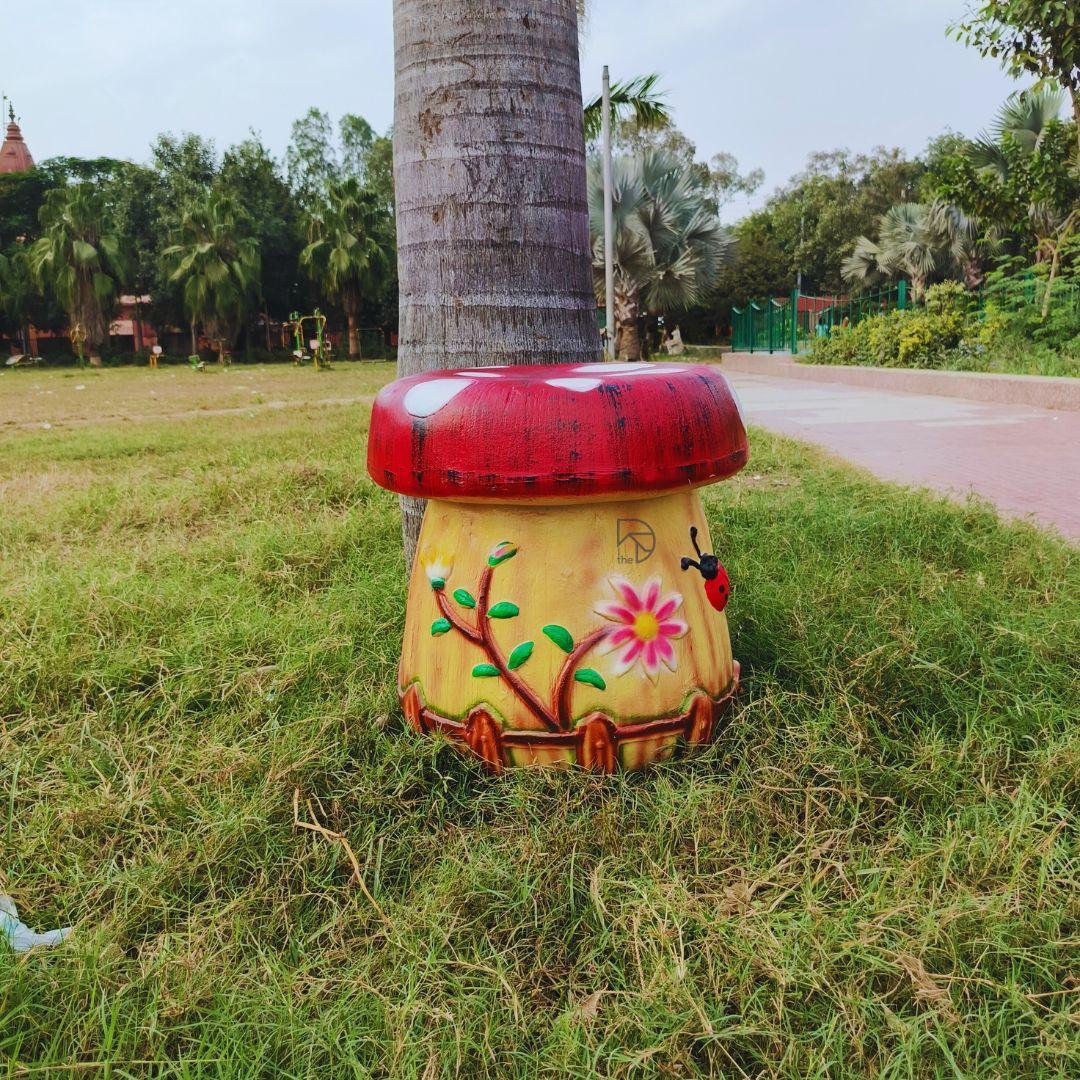 Large Mushroom Stool - The Decorshed