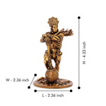 Gold Resin Hanuman Idol for Home, Car & Altar Decor
