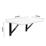 Wall-Mounted Foldable Study Table