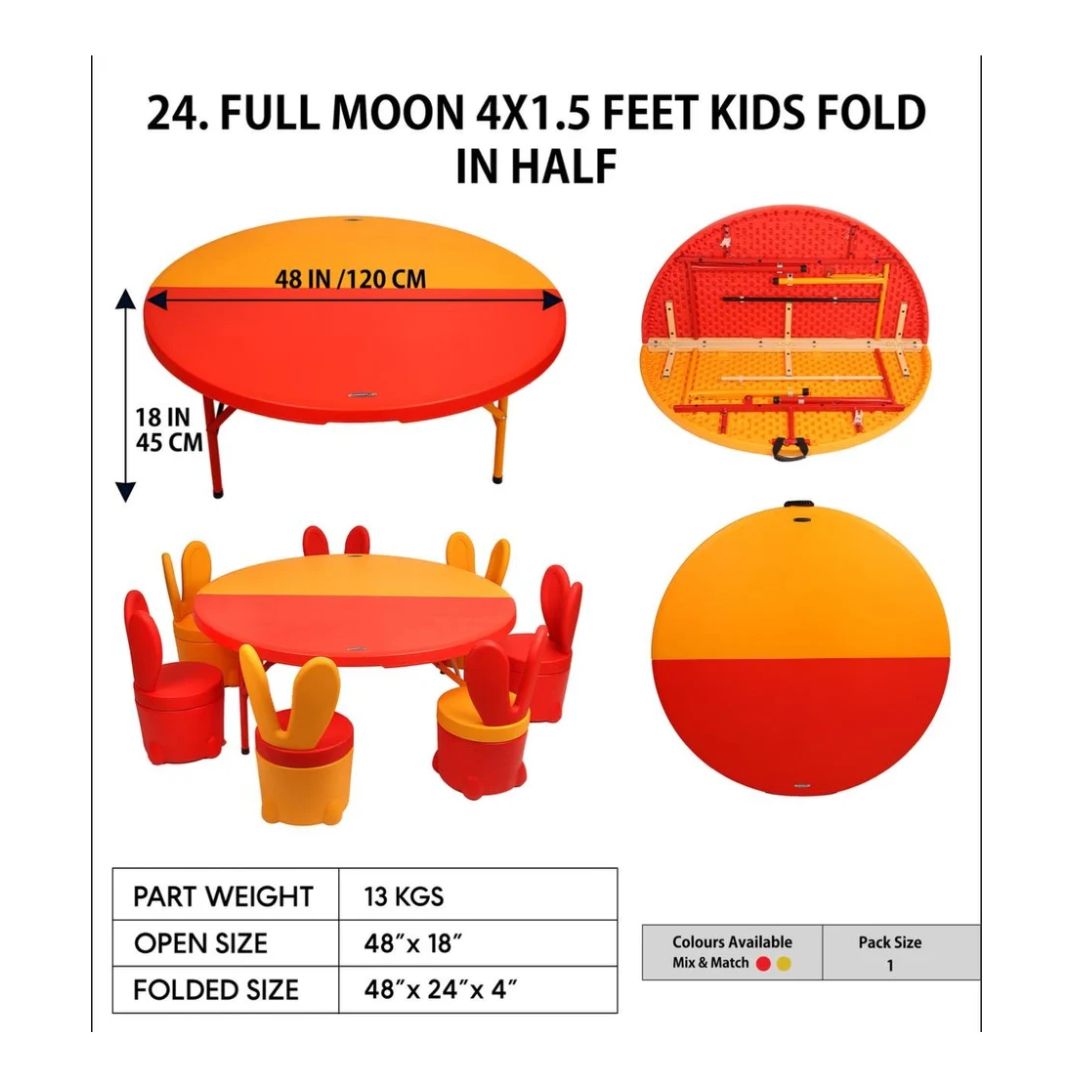 Moon Center Table for Kids