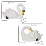 Swan Pair for Garden Decor