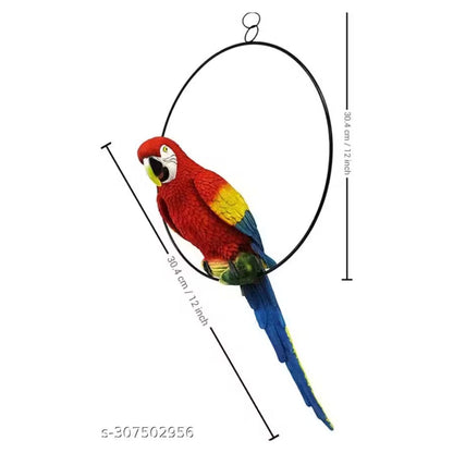 Big Ring Parrot For Garden Decor