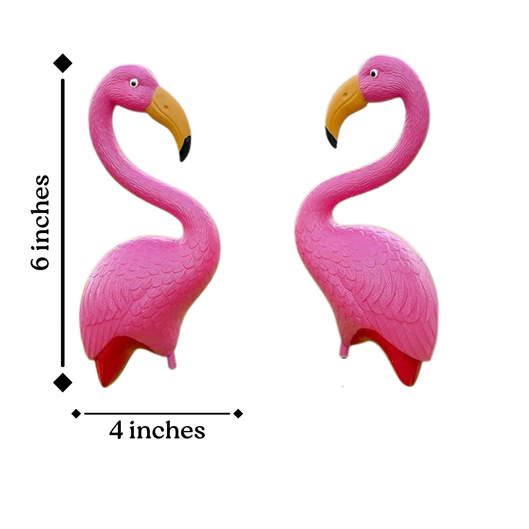 Flamingo Garden Stakes (Set of 2)