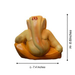 Lord Ganesha for home decor and table decor (White) - The Decorshed