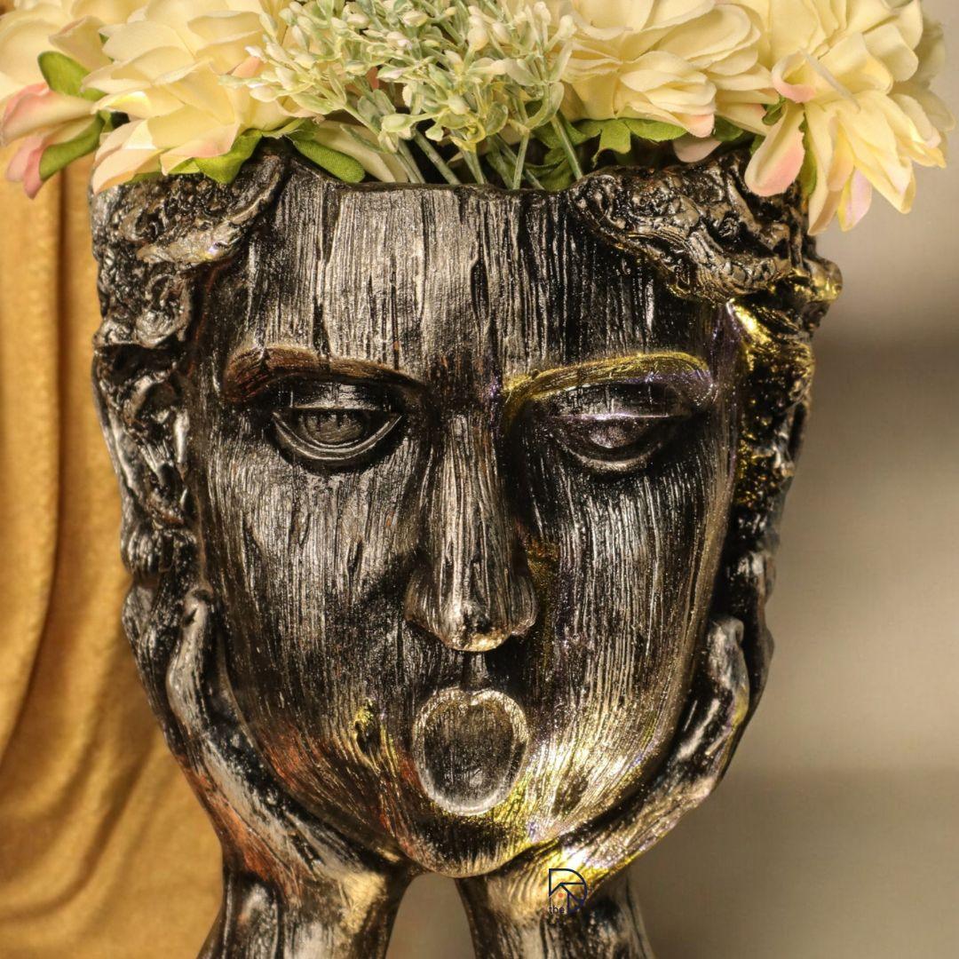 Modern Art Head Planter - The Decorshed