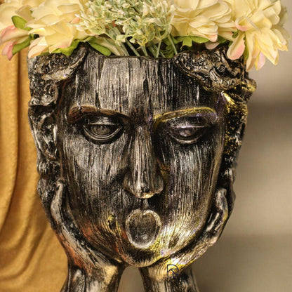 Modern Art Head Planter - The Decorshed