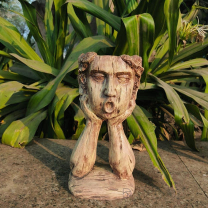 Modern Art Head Planter - The Decorshed