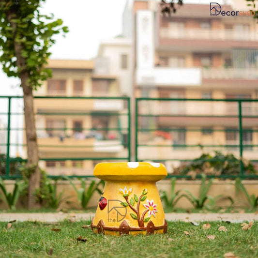 Mushroom Stool for Garden & Home Decor - The Decorshed
