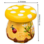 Mushroom Stool for Garden & Home Decor - The Decorshed