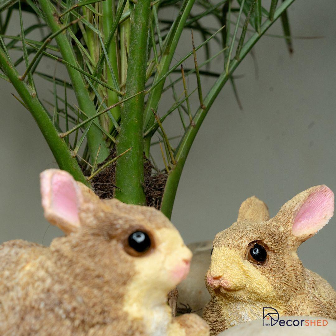 Rabbit Sculptures (Set of 3) - The Decorshed