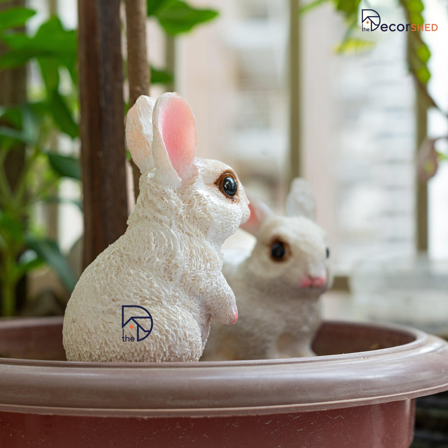 Rabbit Sculptures (Set of 3) - The Decorshed