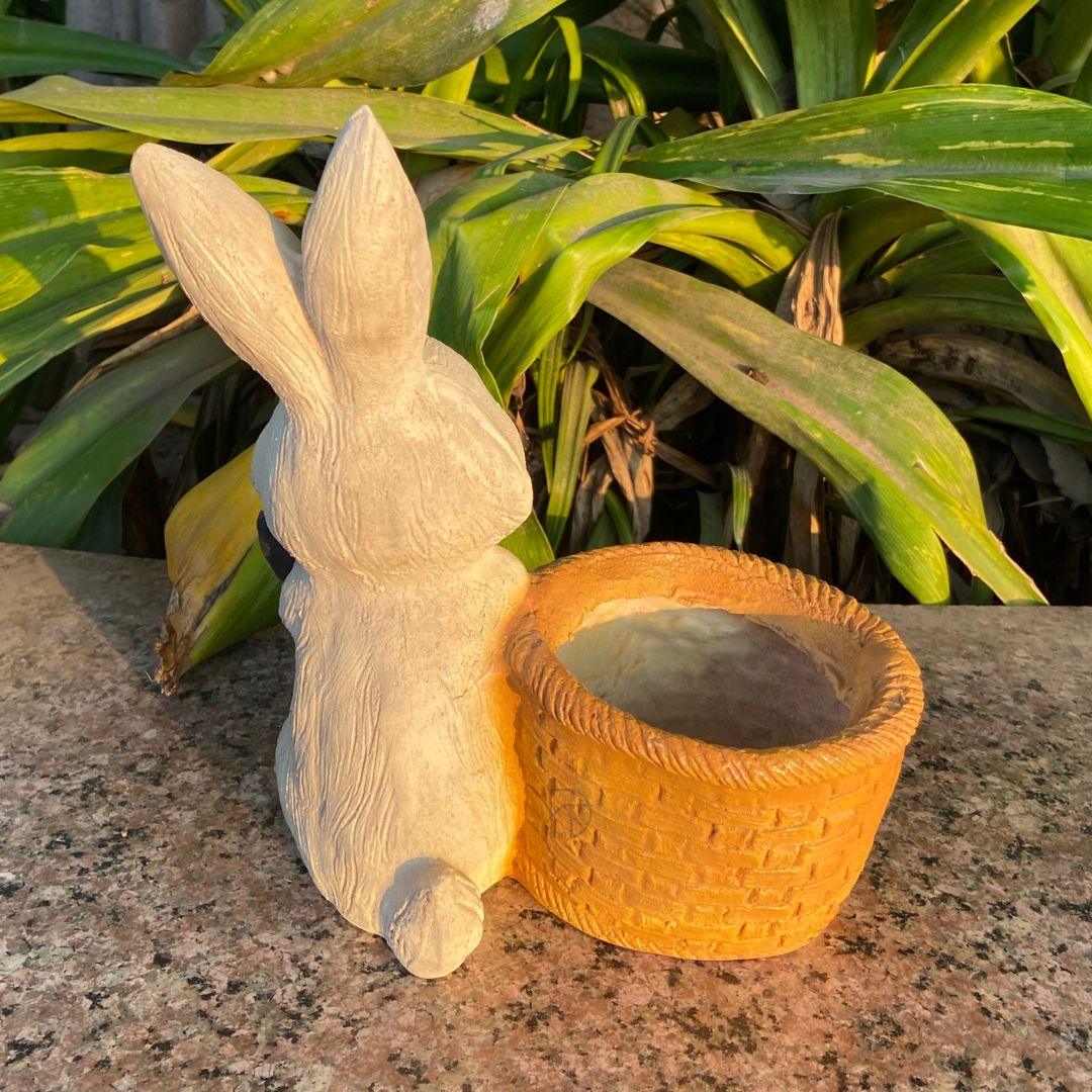 Rabbit with Planter - The Decorshed