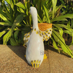 Resin Standing Duck Planter in Hand - The Decorshed